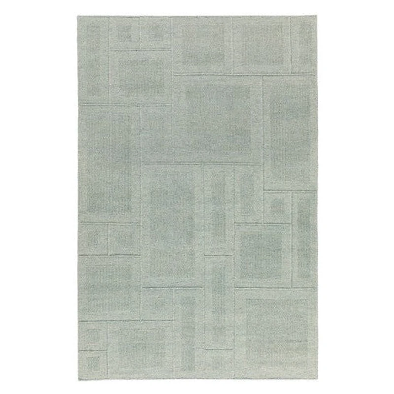 Avera Hand Woven Rug Steel