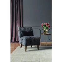 Avera Hand Woven Rug Steel