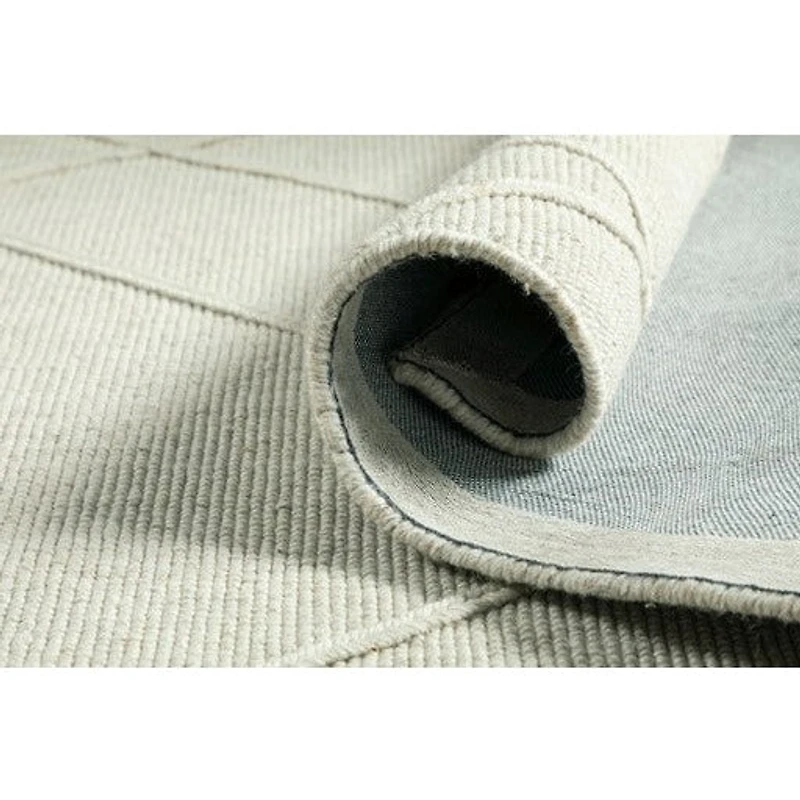 Rayton Hand Woven Rug Ivory
