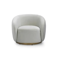 Sumi Accent Chair - Velvet Champagne