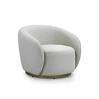 Sumi Accent Chair - Velvet Champagne