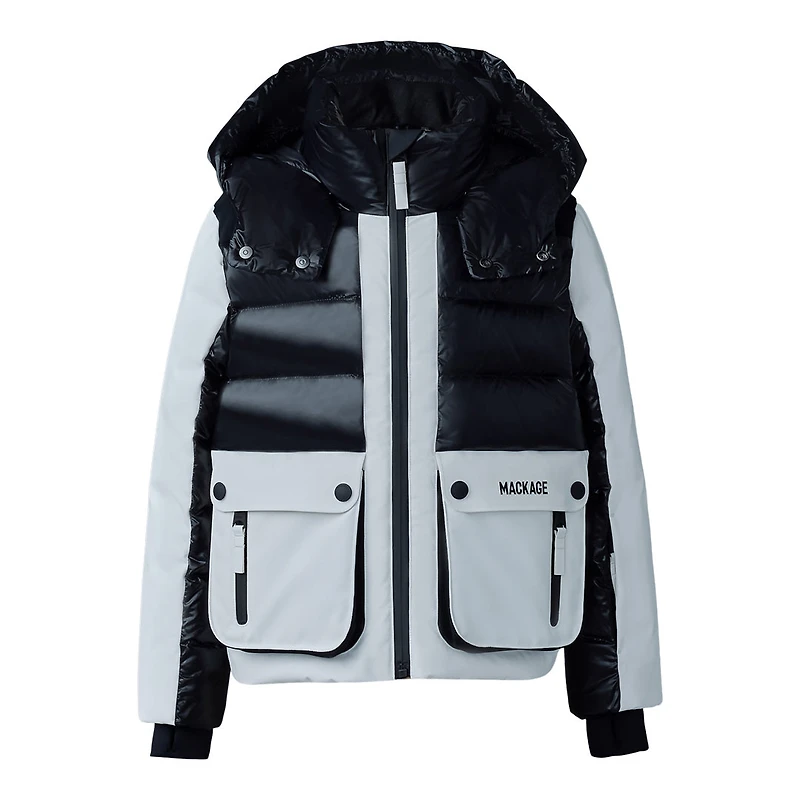 Mackage Andre-t Mixed-media Down Ski Jacket For Toddlers (2-6 Years) Size: