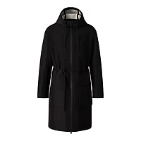 Mackage Broden-z Long Rain Jacket Black-trench, Size: