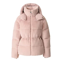 Mackage Cassidy Quilted Down Jacket With Removable Hood Size: