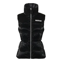 Mackage Chaya-glo High-gloss Shell Down Vest Black, Size: