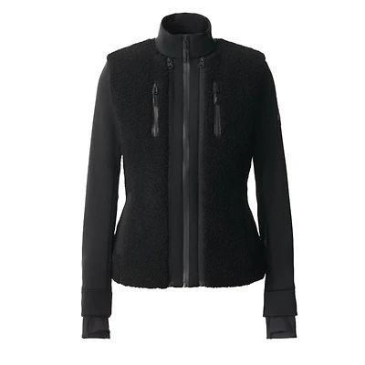 Mackage Dewi 3-in-1 Stretch Bonded Fleece And Teddy Ski Jacket Size: