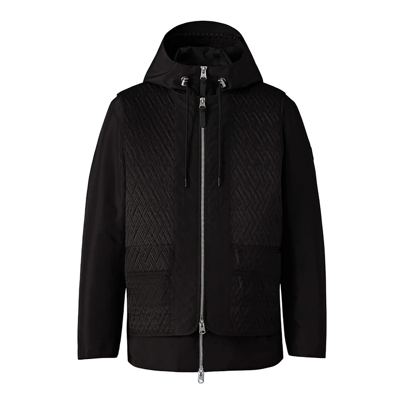 Mackage Diego 3-in-1 Quilted Rain Jacket Size: