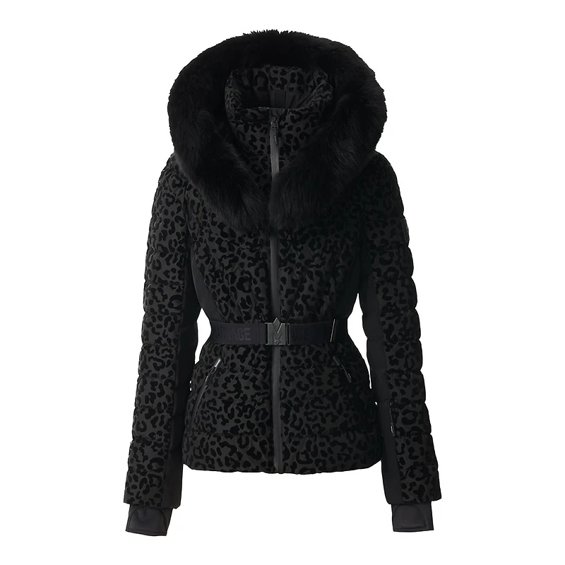 Mackage Elita-bxflp Down Ski Jacket With Flocked Shell Size:
