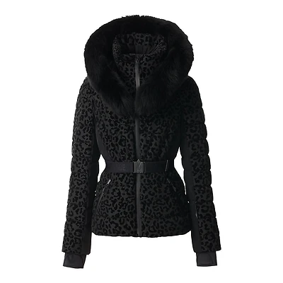 Mackage Elita-bxflp Down Ski Jacket With Flocked Shell Size: