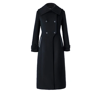 Mackage Elodie-r Double Face Wool Tailored Coat Size:
