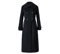 Mackage Elodie-r Double Face Wool Tailored Coat Size: