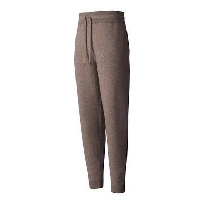Mackage Harrison-z Cashmere-blend Sweatpants With Rib Cuffs Coffee, Size: