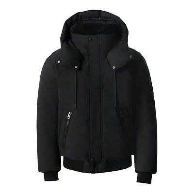 Mackage Iker 2-in-1 Down Bomber With Removable Shearling Bib Size: