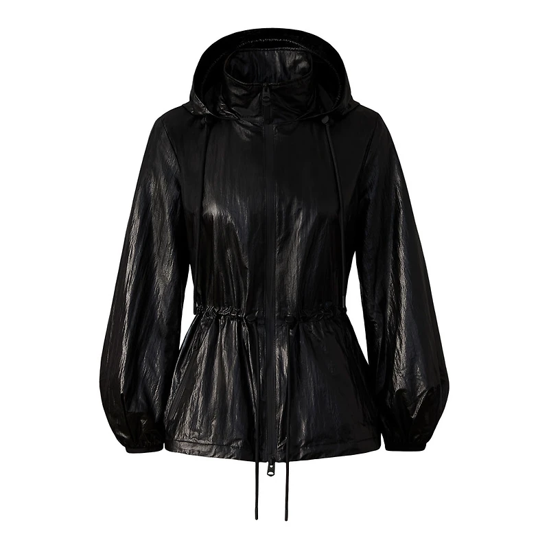 Mackage Isha Rain Jacket With Balloon Sleeves Size:
