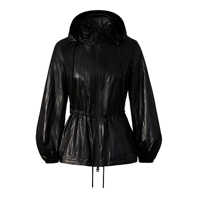 Mackage Isha Rain Jacket With Balloon Sleeves Size: