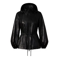 Mackage Isha Rain Jacket With Balloon Sleeves Size:
