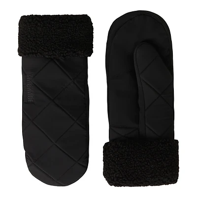 Mackage Jazmina-ski Quilted Ski Mittens With Fleece Lining Size:
