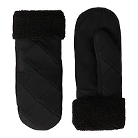 Mackage Jazmina-ski Quilted Ski Mittens With Fleece Lining Size: