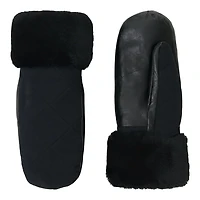 Mackage Jazmina Quilted Mittens With Fleece Lining Size: