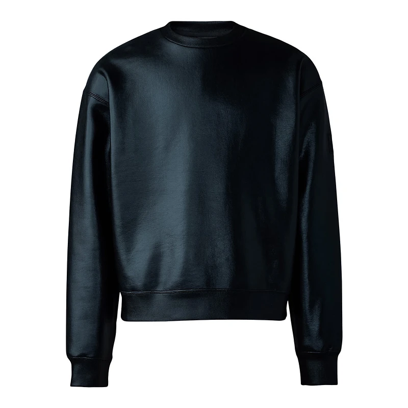 Mackage Julian-m Metallic Double-face Jersey Sweatshirt Size: