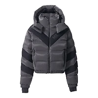 Mackage Kairi-glo High-gloss Down Ski Jacket With Chevron Design Size: