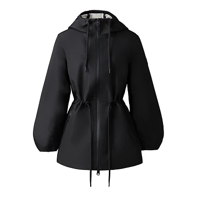 Mackage Kalea-z Hooded Rain Jacket Size:
