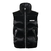 Mackage Kane-glo High-gloss Down Vest Black, Size: