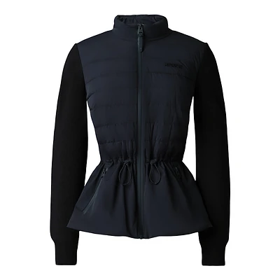 Mackage Laika-z Hybrid Down Jacket With Peplum Size: