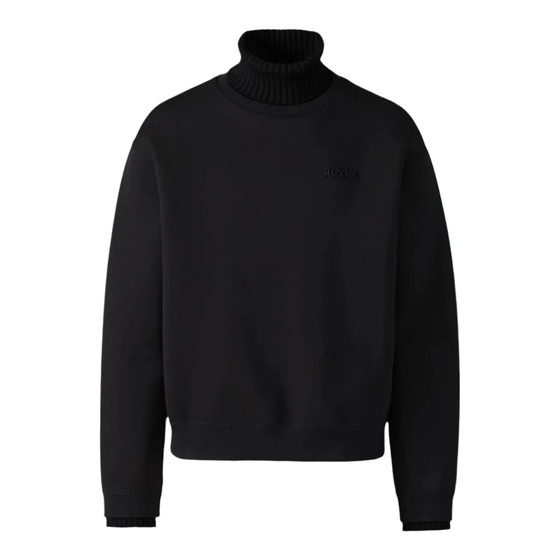 Mackage Legend Knit Cotton-blend Turtleneck Sweater Size: