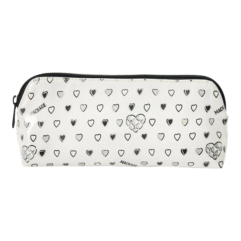 Mackage Small Makeup Bag — Mackage X Roller Rabbit In Black, Size: O/s