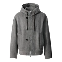 Mackage Malik Double-face Wool Hooded Jacket Size: