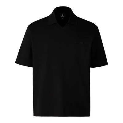 Mackage Marco Organic Cotton Polo Size:
