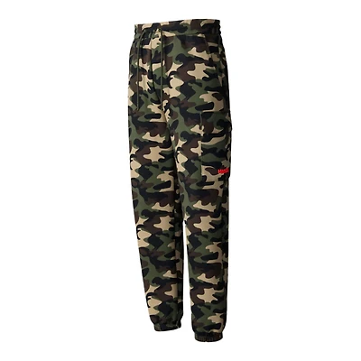 Mackage Marvin-camo Mixed-media Camo Sweatpants Camouflage Print, Size:
