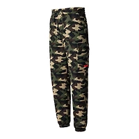 Mackage Marvin-camo Mixed-media Camo Sweatpants Camouflage Print, Size: