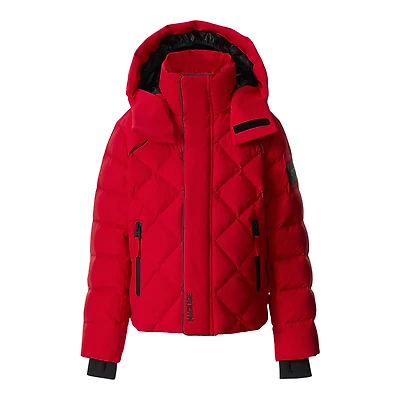 Mackage Mylo Lightweight Down Ski Jacket For Kids (8–14 Years) Red, Size: