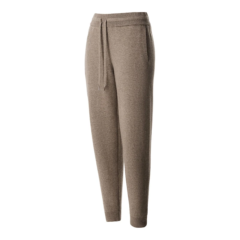 Mackage Nathaly-z Wool Cashmere Knit Sweatpants Coffee, Size: