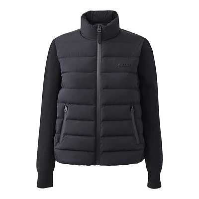 Mackage Oceane-cityz Light Down Mixed-media Jacket Size: