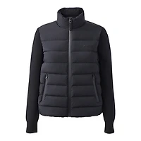 Mackage Oceane-cityz Light Down Mixed-media Jacket Size: