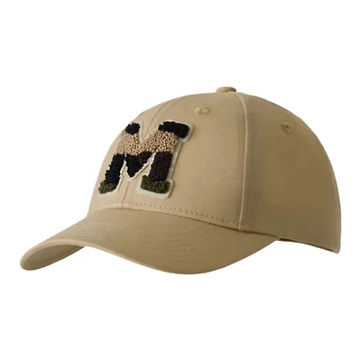 Mackage Onyx Cotton Canvas Logo Cap In Light Camel, Size: O/s