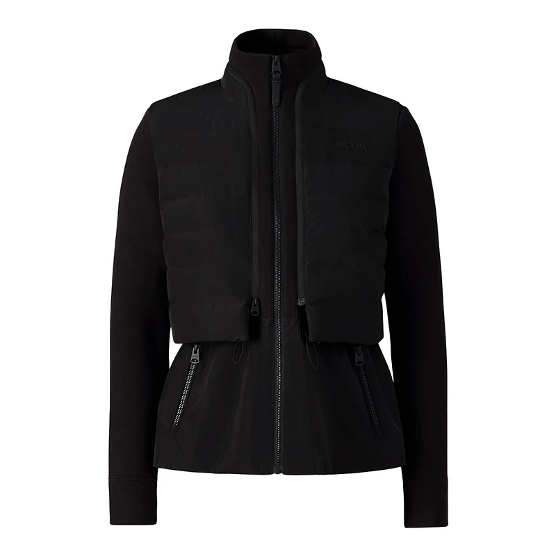 Mackage Priscilla 3-in-1 Hybrid Lightweight Down Jacket Size: