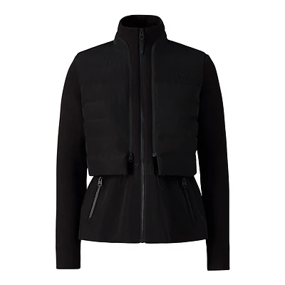 Mackage Priscilla 3-in-1 Hybrid Lightweight Down Jacket Size: