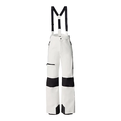 Mackage Silvana 3-layer Ski Pants With Suspenders Off White, Size: