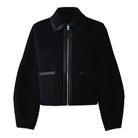 Mackage Solana Double-face Wool Balloon Sleeved Short Jacket Size: