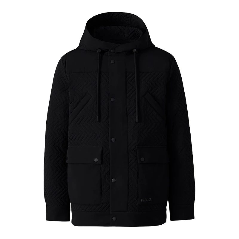 Mackage Thiago Quilted Down Hooded Jacket Size: