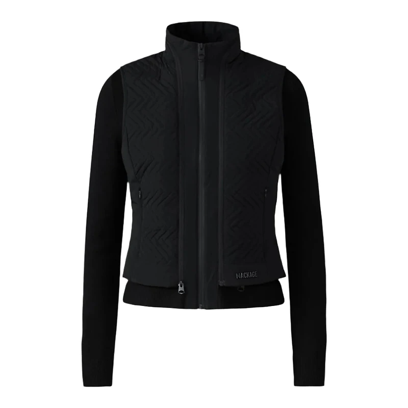 Mackage Viveka 3-in-1 Knit Hybrid Jacket Size:
