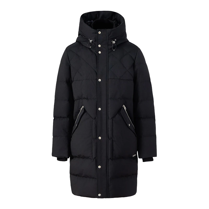 Mackage Werner-z Quilted Down Parka With Removable Bib Size: