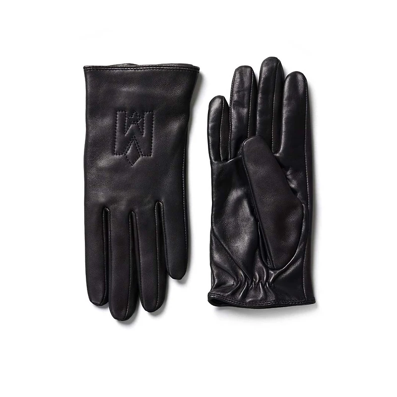 Mackage Eunice (r)leather Cashmere Lining In Black, Size: Xl