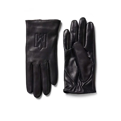 Mackage Eunice (r)leather Cashmere Lining In Black, Size: Xl