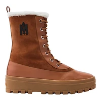 Mackage Hero-ms Lamb Suede Winter Boot For Men Cognac, Size: