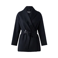 Mackage Tyra Double-face Wool Robe Jacket Size
